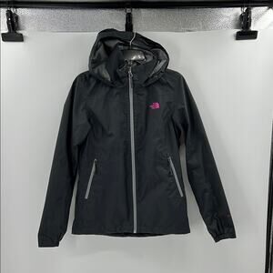 The North Face Women's Resolve Plus Hooded Jacket - Asphalt Gray - Small